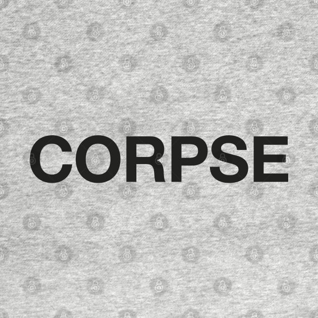 Corpse by tomsnow